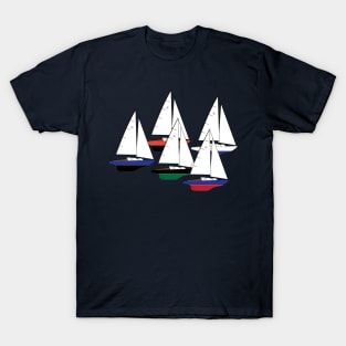 Pearson Ensign Sailboats Racing T-Shirt